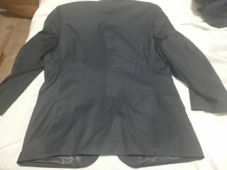 Chaqueta de hombre negra