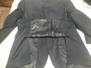 Chaqueta de hombre negra