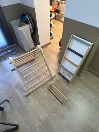 Triángulo Pikler madera