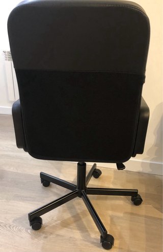 Sedia girevole Ikea Renberget Nero