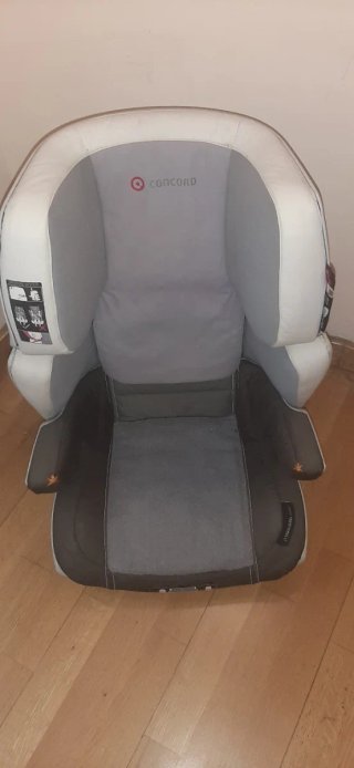 Silla de coche Concord gris y blanco