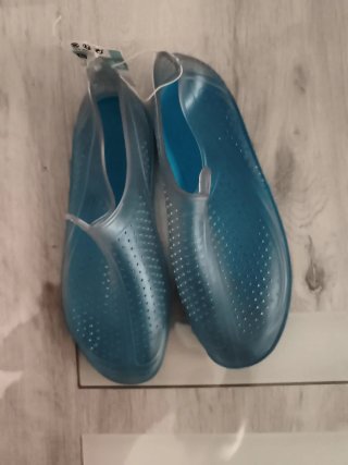 Escarpines transparentes talla 37/38