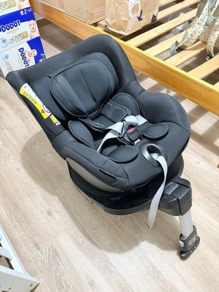 Silla coche Britax Römer negra