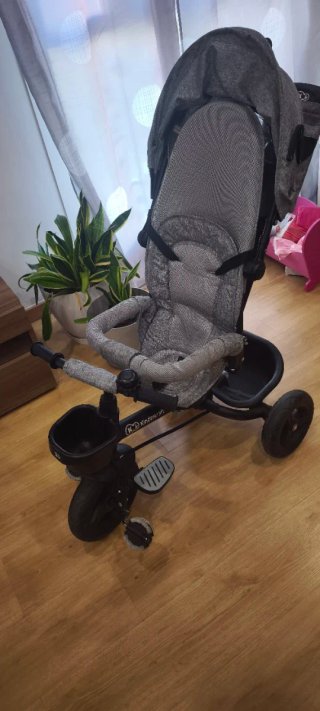 Triciclo Kinderkraft gris