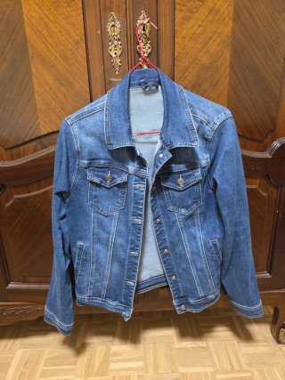 Chaqueta vaquera azul