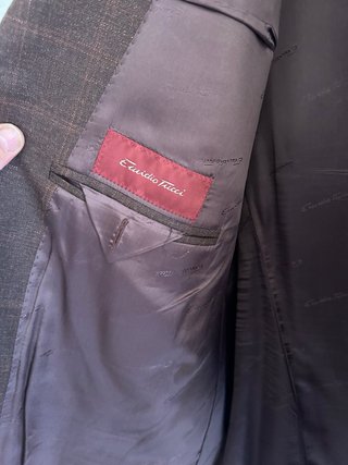 Americana El Corte Inglés Talla 62 Marrón