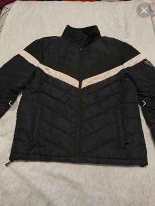 Chaqueta acolchada deportiva hombre