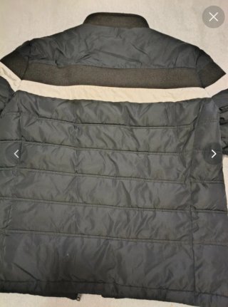 Chaqueta acolchada deportiva hombre
