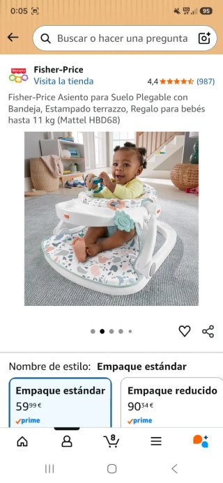 Silla Fisher Price para bebé