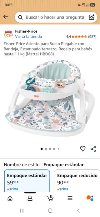 Silla Fisher Price para bebé