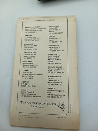 Calculadora Científica Texas Instruments TI-45