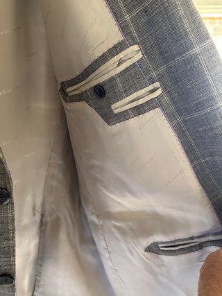 Americana El Corte Inglés T.60 Gris