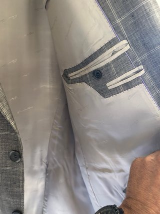 Americana El Corte Inglés T.60 Gris