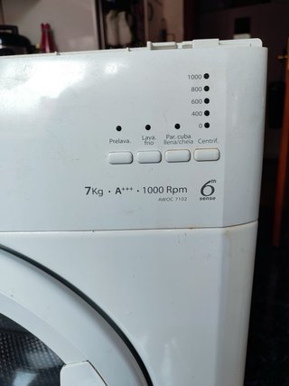 Lavadora Whirlpool 7kg 1000rpm