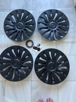 Tapacubos para Tesla Model Y (Set de 4)19 pulgadas