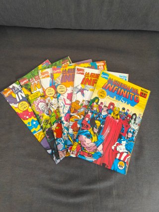 Cómic La Guerra del Infinito 1 a 6 Completa.