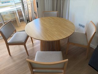 Conjunto de 4 sillas de comedor