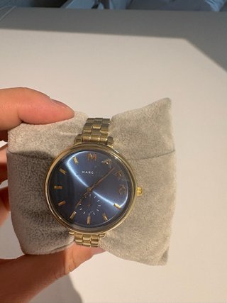 Orologio Marc Jacobs Blu e Oro