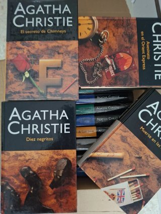 Colección libros Agatha Christie