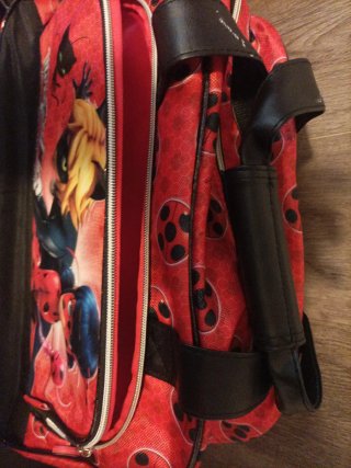 Mochila Miraculous Ladybug y Cat Noir.