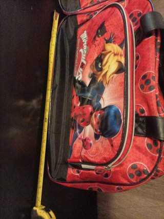 Mochila Miraculous Ladybug y Cat Noir.