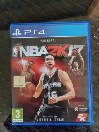 NBA 2K17 PS4 (PlayStation 4) Pau Gasol
