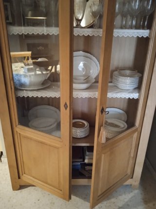 Librería/Alacena Madera Maciza Haya