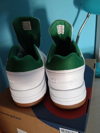 Zapatillas Champion Talla 41 Blancas y Verdes
