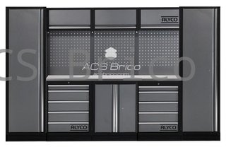 Conjunto Taller 5 Módulos S/Acero Inox Alyco 199995