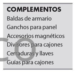 Conjunto Taller 5 Módulos S/Acero Inox Alyco 199995