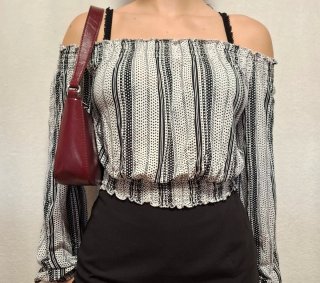 Blusa de rayas