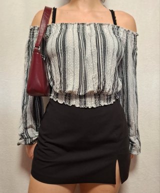 Blusa de rayas