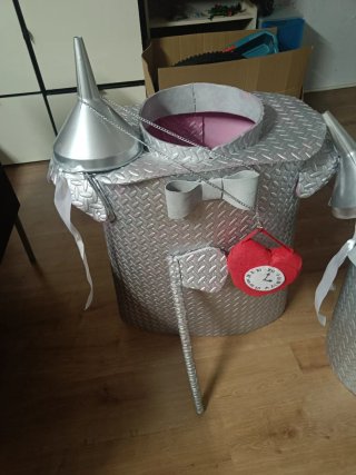 Disfraz Hojalata Mago de Oz Talla M