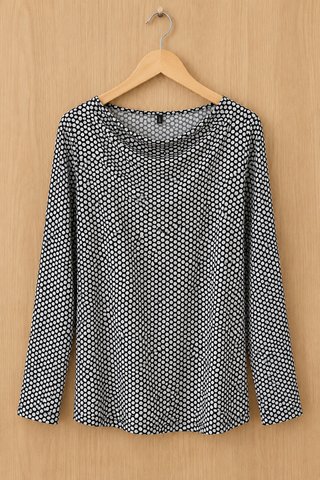 Blusa de círculos talla M