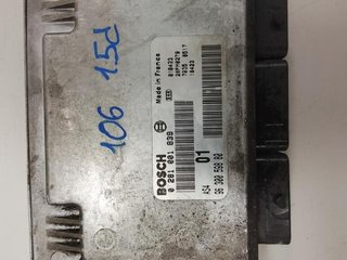 Citroen 214 centralita motor 0281001839 saxo 1.5 d