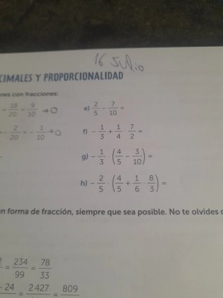 Libro nuevo  de repaso de matemáticas de 4Eso