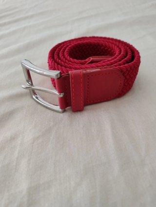 Cintura elasticizzata intrecciata uomo