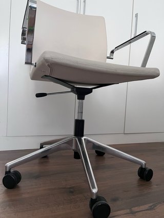 Sedia da ufficio Actiu Pelle e Metallo
