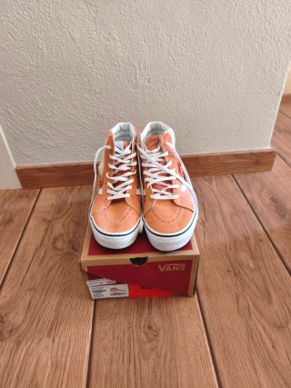 Zapatos Vans Mujer Naranja