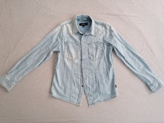 Camisa vaquera G-Star Raw azul claro Talla L
