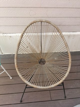 Sillas Acapulco Beige y Turquesa
