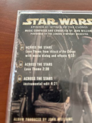 CD Star Wars: Episodio II - Ataque de los Clones