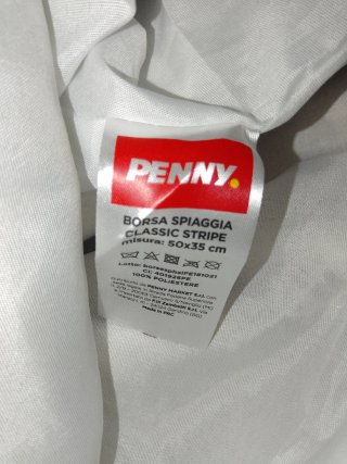 Penny  Borsa mare a righe Penny