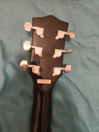 Guitarra Les Paul Golden GL105P Decorativa