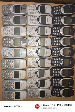 Nokia 3310 / 3410 con batería Nueva