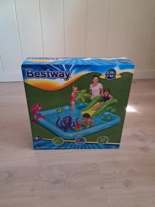 Piscina Infantil Bestway Cocodrilo Deslizador