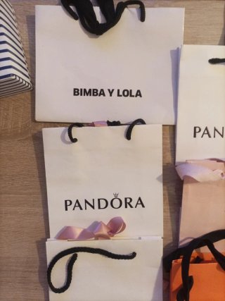 Lote de bolsas Pandora 3 Bimba y lola 1 , Tous 4,C