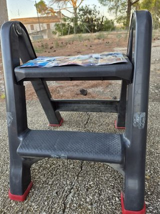 Taburete Escalera Plegable Curver 2 Peldaños