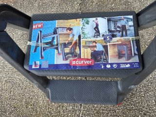 Taburete Escalera Plegable Curver 2 Peldaños