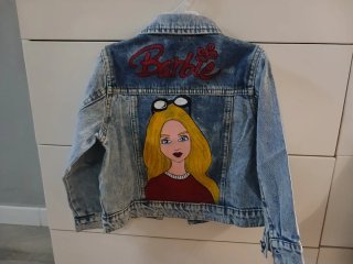 Chaqueta vaquera personalizada Barbie